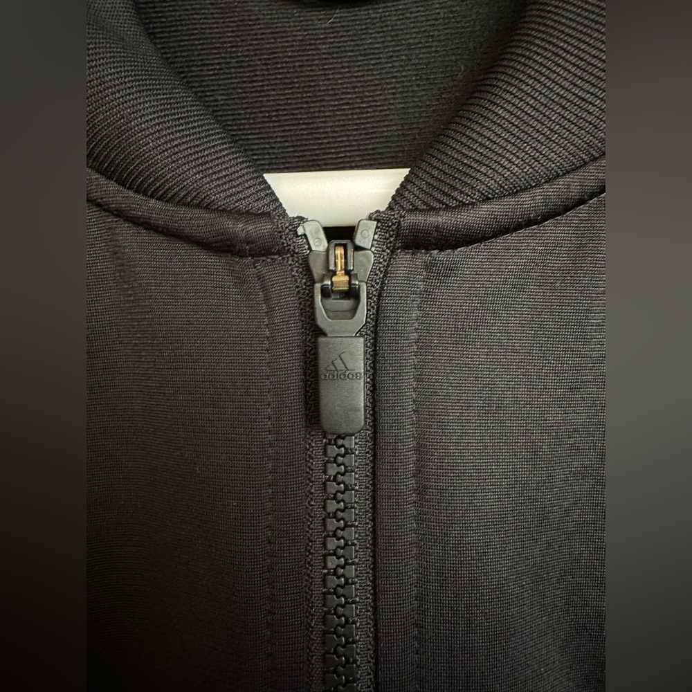 Adidas Womens Essentials 3-Stripes Track Jacket in Black - Picture 5 of 6